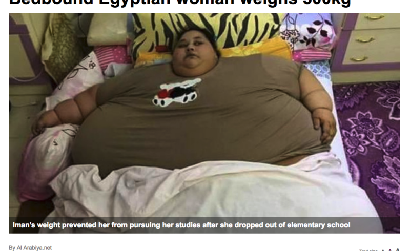 世界一太った女性