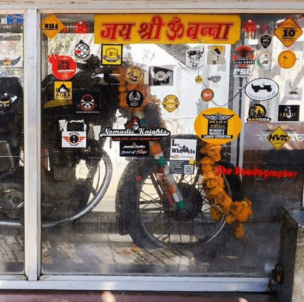 インドに実在するバイク寺