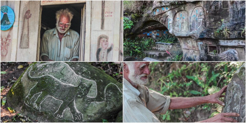 40年山籠りするニカラグアの仙人