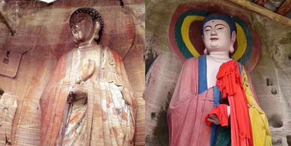 中国で1000年前の仏像修復失敗で炎上