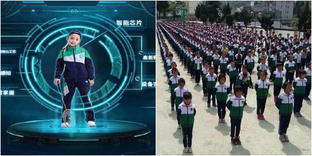 ICチップ付き制服で子供の行動を監視する中国