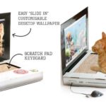 猫の爪とぎ専用ノートパソコン