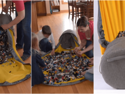 LEGOの後片付けを瞬殺するアイデア収納グッズ誕生