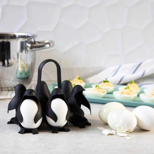 卵はペンギンに茹でてもらうと可愛くなるのだ