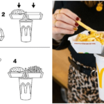 マクドナルド公式バリューセットを片手で食べる方法