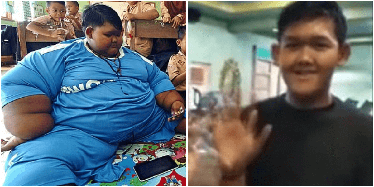 世界一の肥満少年が劇的ダイエットに成功