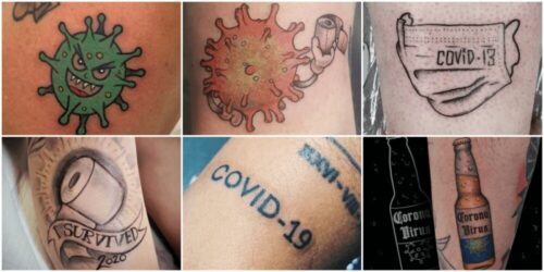 新型コロナウイルスTattooが最新入れ墨トレンド