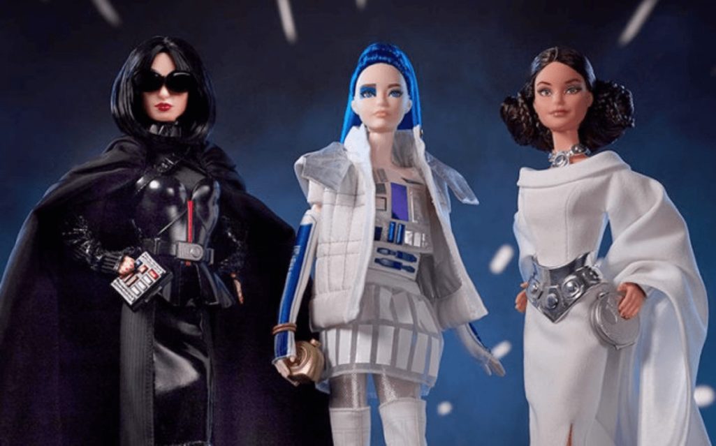 スター・ウォーズとバービーのコラボ人形