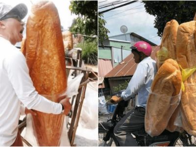 インスタ映え抜群カンボジアの巨大パン