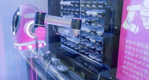 中国に完全なロボットレストラン開店