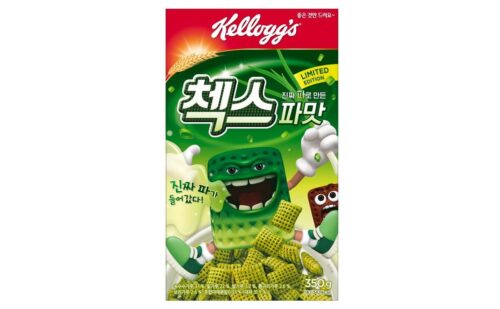 韓国ケロッグがネギ味シリアル発売