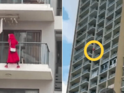 ダンス動画の撮影中に25階から落下