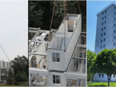 1日でビルを建てる中国建築