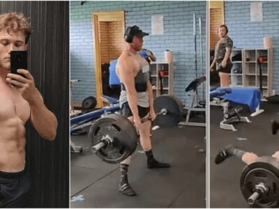 デッドリフトで意識を失った男