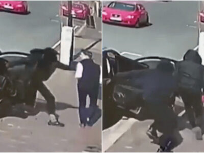 ロレックス強盗の犯行の瞬間