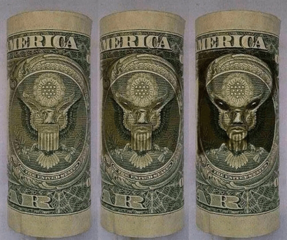 アメリカのお金と宇宙人