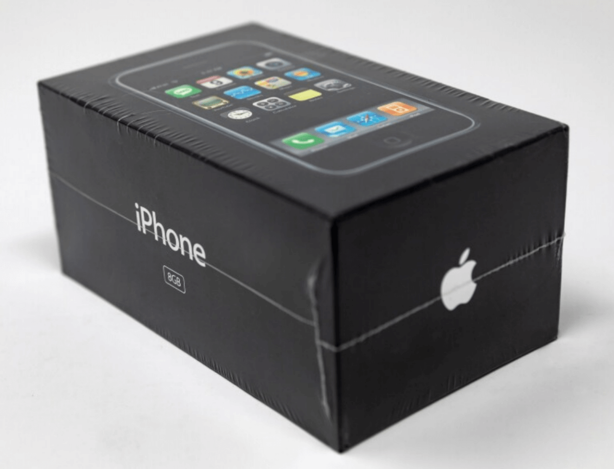 新品未使用の初代iPhone580万円で落札