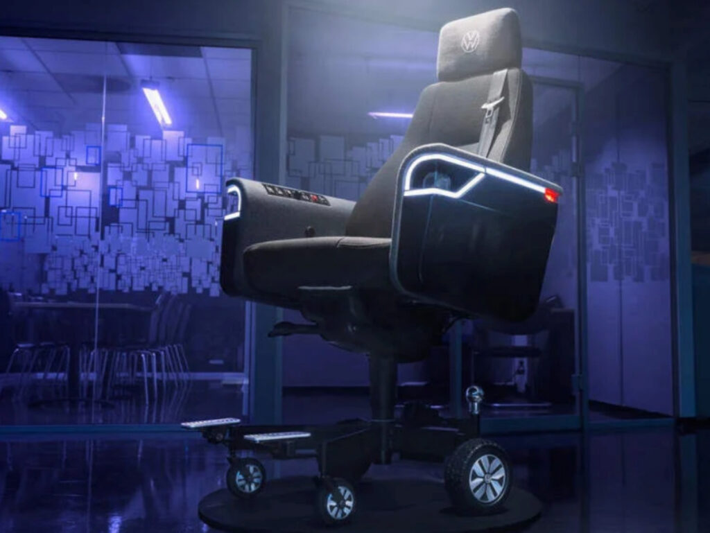 運転できるEV椅子をフォルクスワーゲンが開発