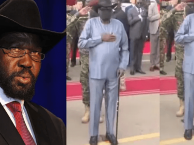南スーダン大統領がおもらし