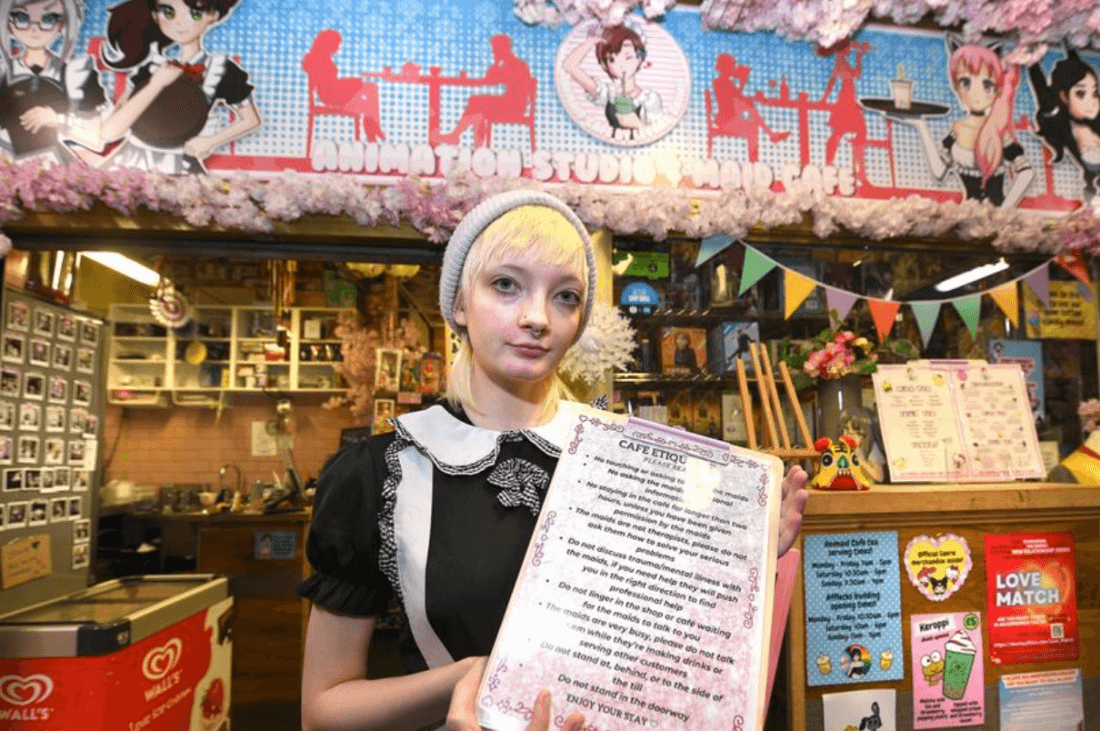 イギリスにオープンした日本式メイドカフェ問題
