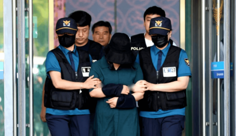 23歳のサイコパス韓国人女性を逮捕