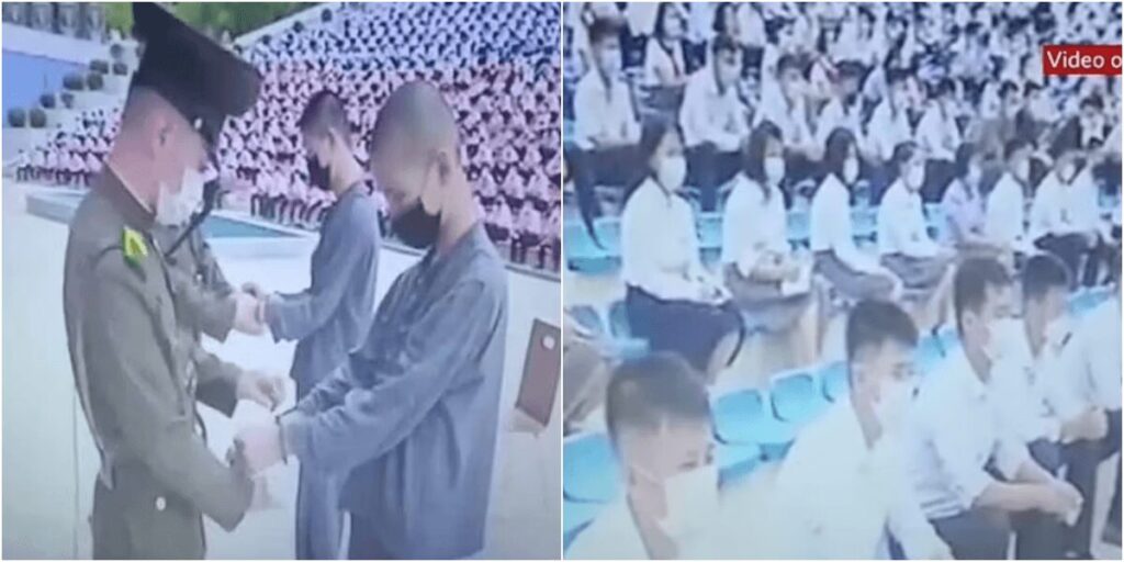 怖い北朝鮮動画「韓国ドラマ見ただけの16歳少年逮捕」